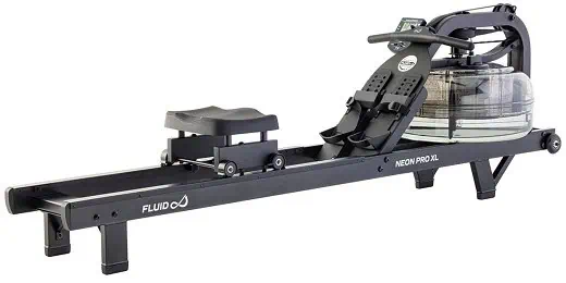 Fluid Rower Neon Pro XL (Bedste romaskine med vand) - Find et godt romaskine tilbud